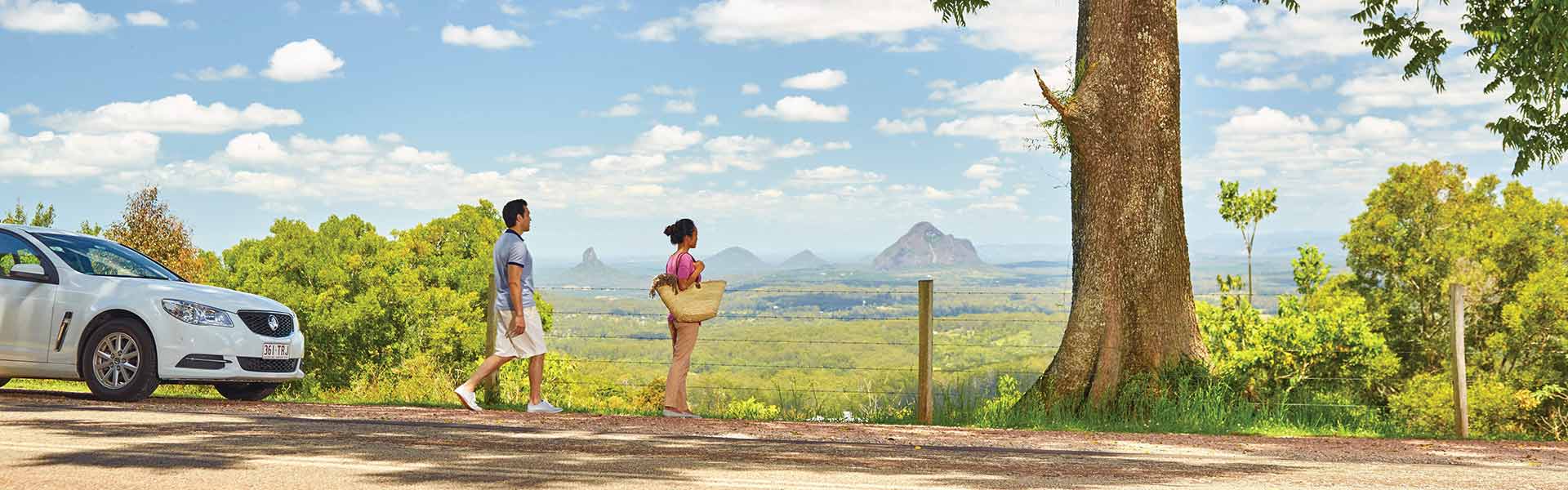 Glass House Mountains view Queensland