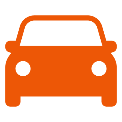 orange vehicles icon